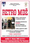 Název akce: Zveme na RETRO MDŽ, datum akce: 08.03.2026 - neděle